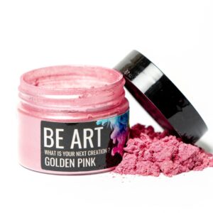 golden pink pulber pärlipigment