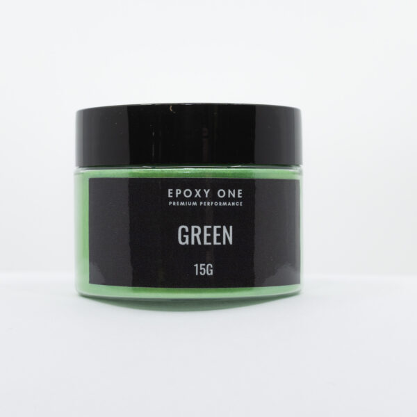 green pulber pärlipigment