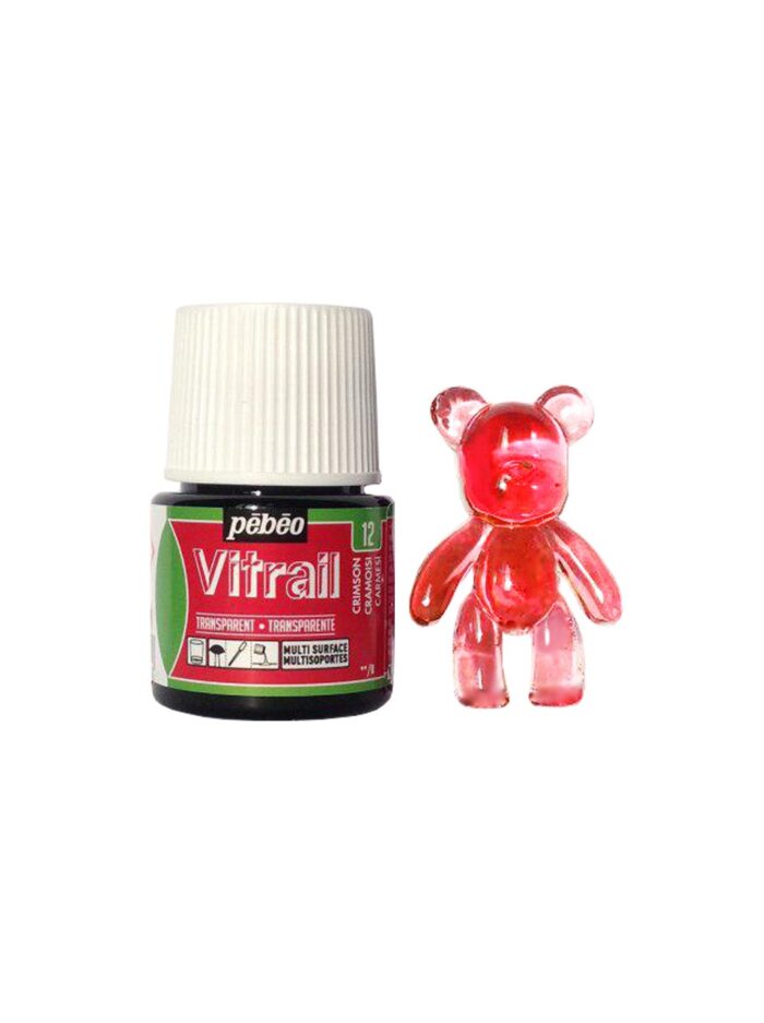 kristallvärv punane