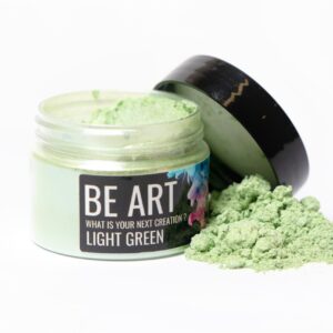 light green pulber pärlipigment