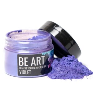 violet pulber pärlipigment