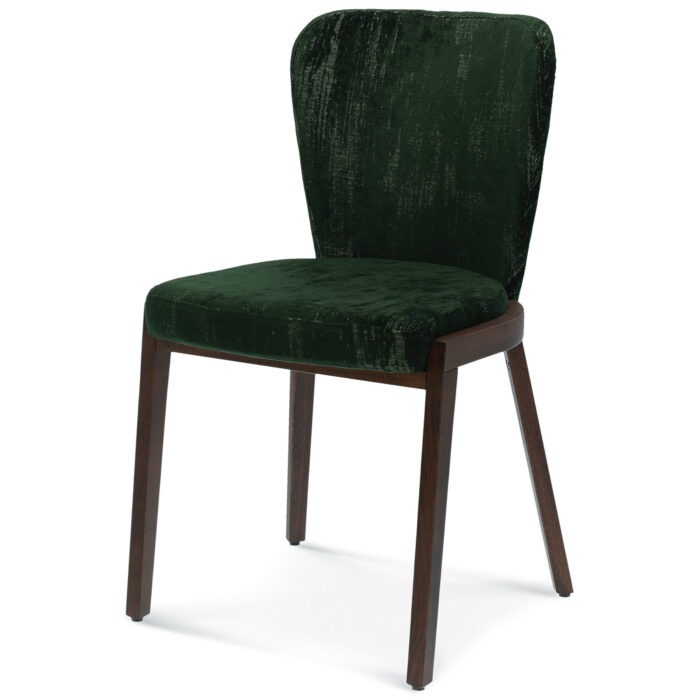 Polsterdatud söögitool diagonaalvaade