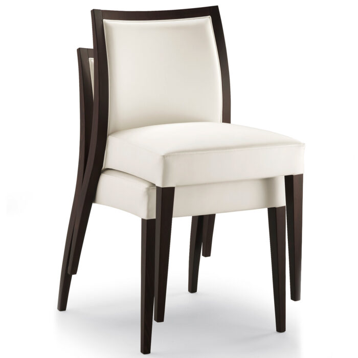 Valge söögitool koos