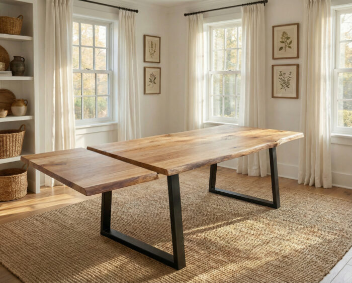 Pikendatav soogilaud ruumis