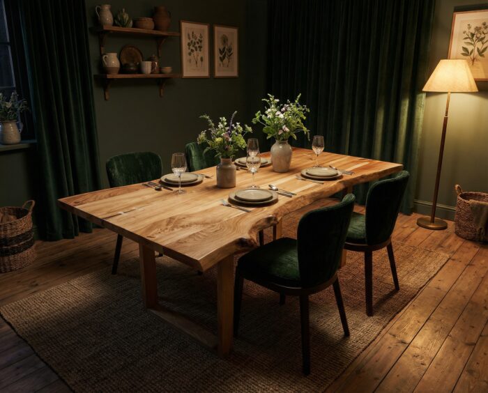 Täispuidust söögilaud